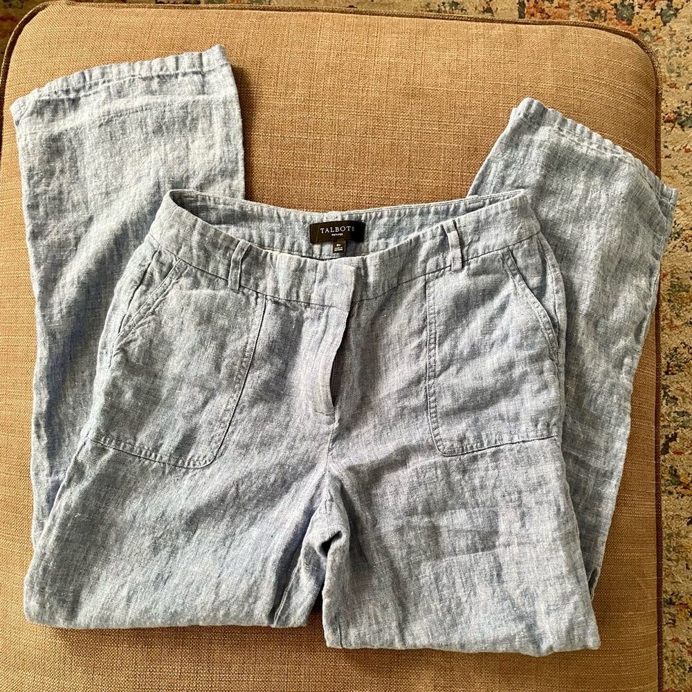 Talbots Linen Pants